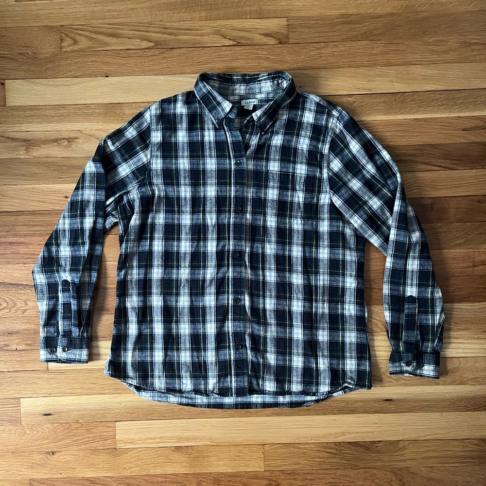 LLBean Women's Scotch Plaid Flannel Shirt